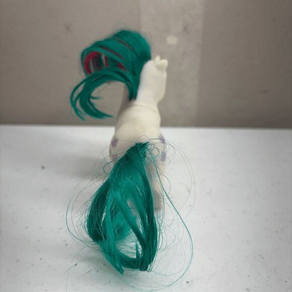 G1 My Little Pony BABY GUSTY 1986 Vintage Hasbro Beddy Bye Eyes Maple Leaf - Picture 8 of 8